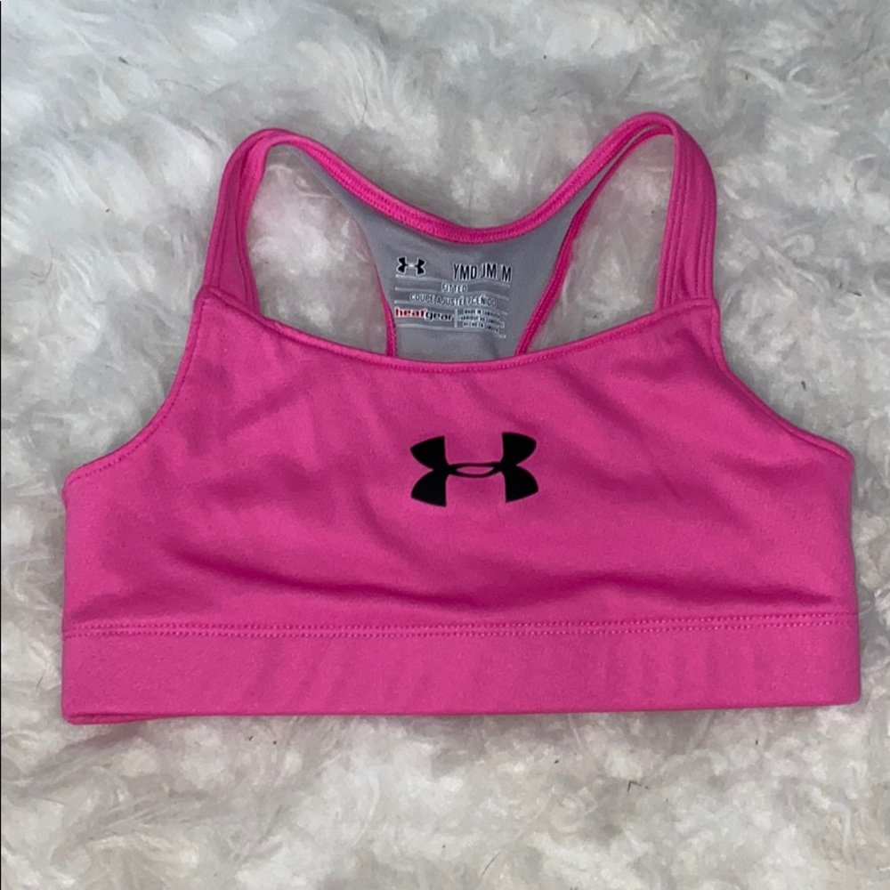 under armor youth sports bra